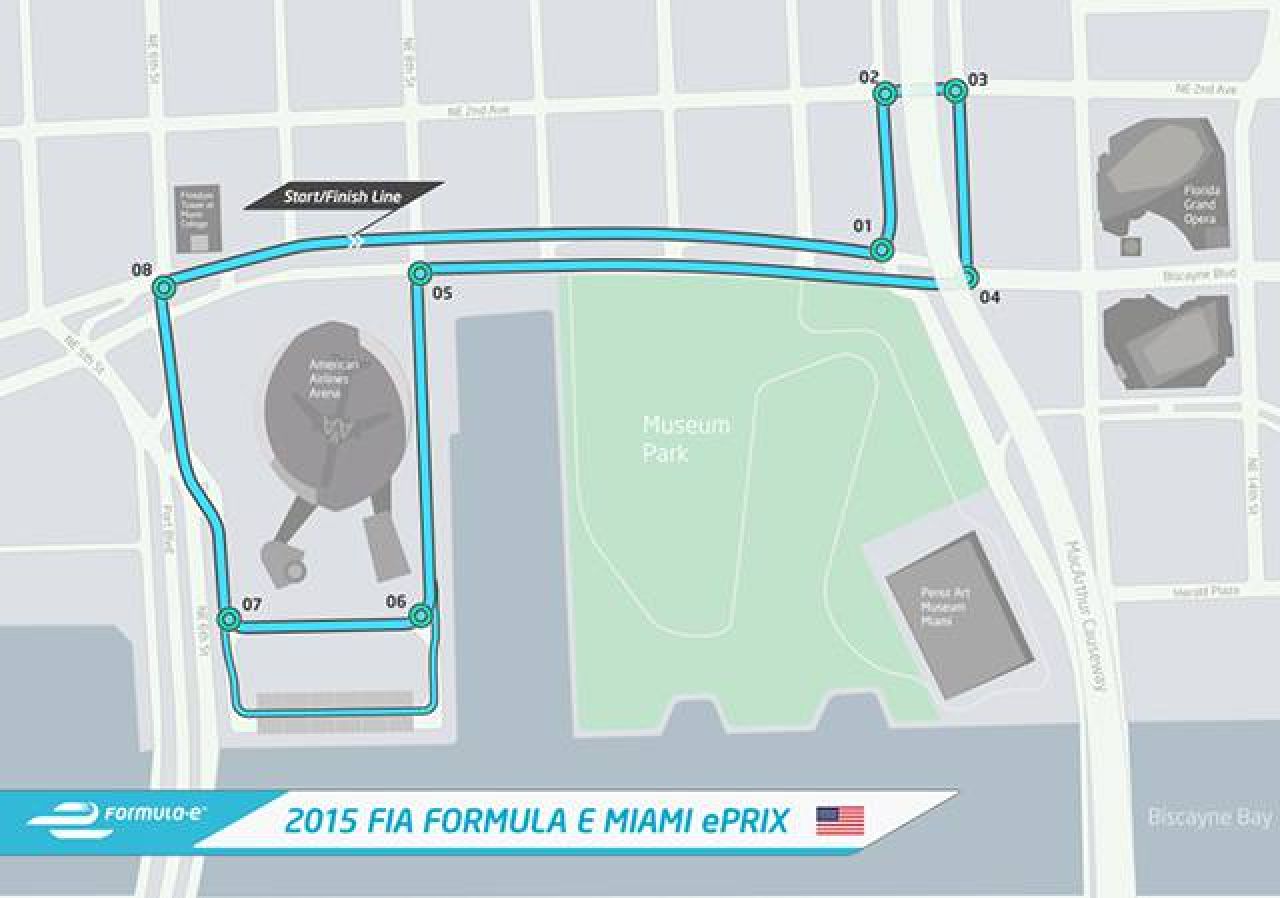 Formula E Miami Street Circuit Layout Revealed Racing News