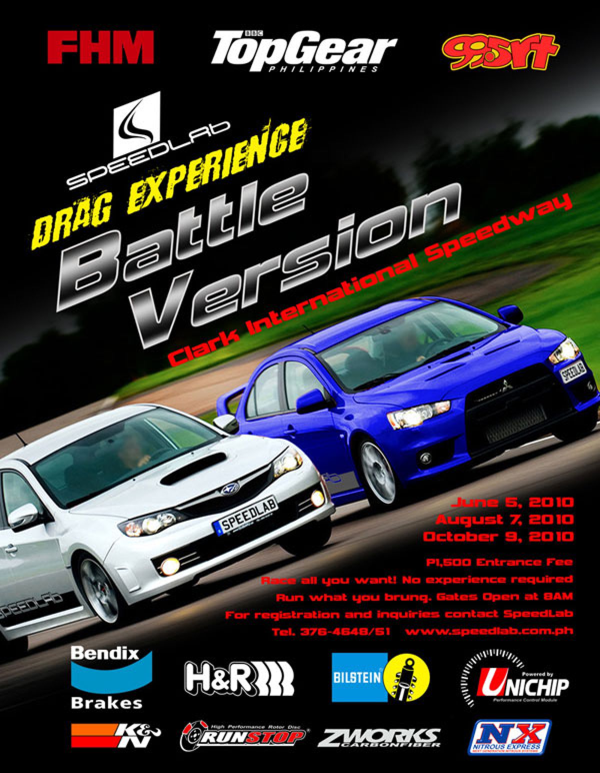 SpeedLab 2010 Drag Experience Battle Version - Racing News