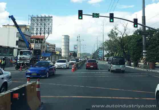 Osmena highway southbound reduced to three lanes Auto News