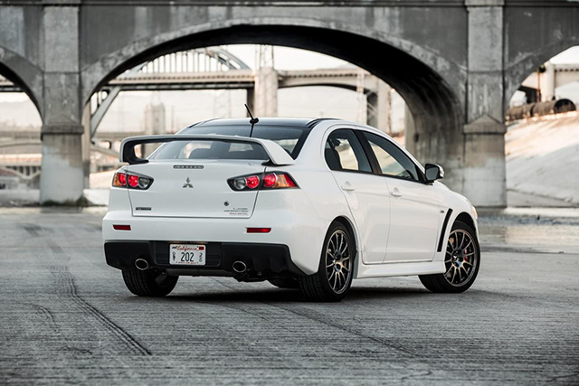 US-market Mitsubishi Lancer Evolution Final Edition revealed