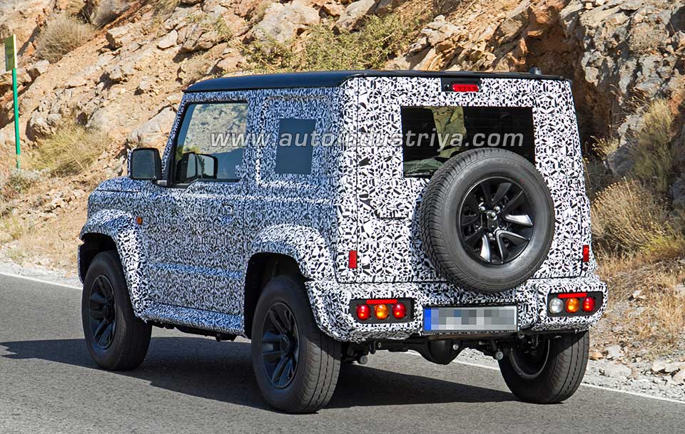 Spied: 2019 Suzuki Jimny seen testing for the first time - Auto News
