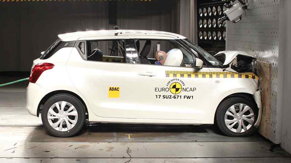 2017 Suzuki Swift gets three star safety rating from EuroNCAP Auto