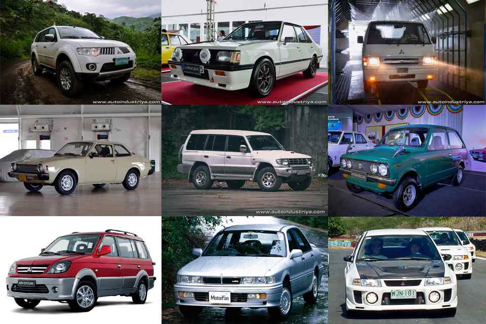 A century of motoring 10 iconic Mitsubishi models in the Philippines