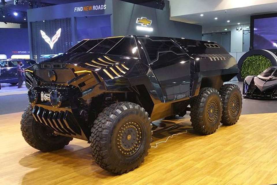 Devel introduces murdered out 6x6 SUV concept the Sixty Auto News