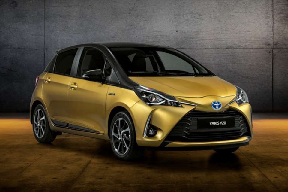 Toyota celebrates 20 years of the Yaris with goldpainted special edition Auto News