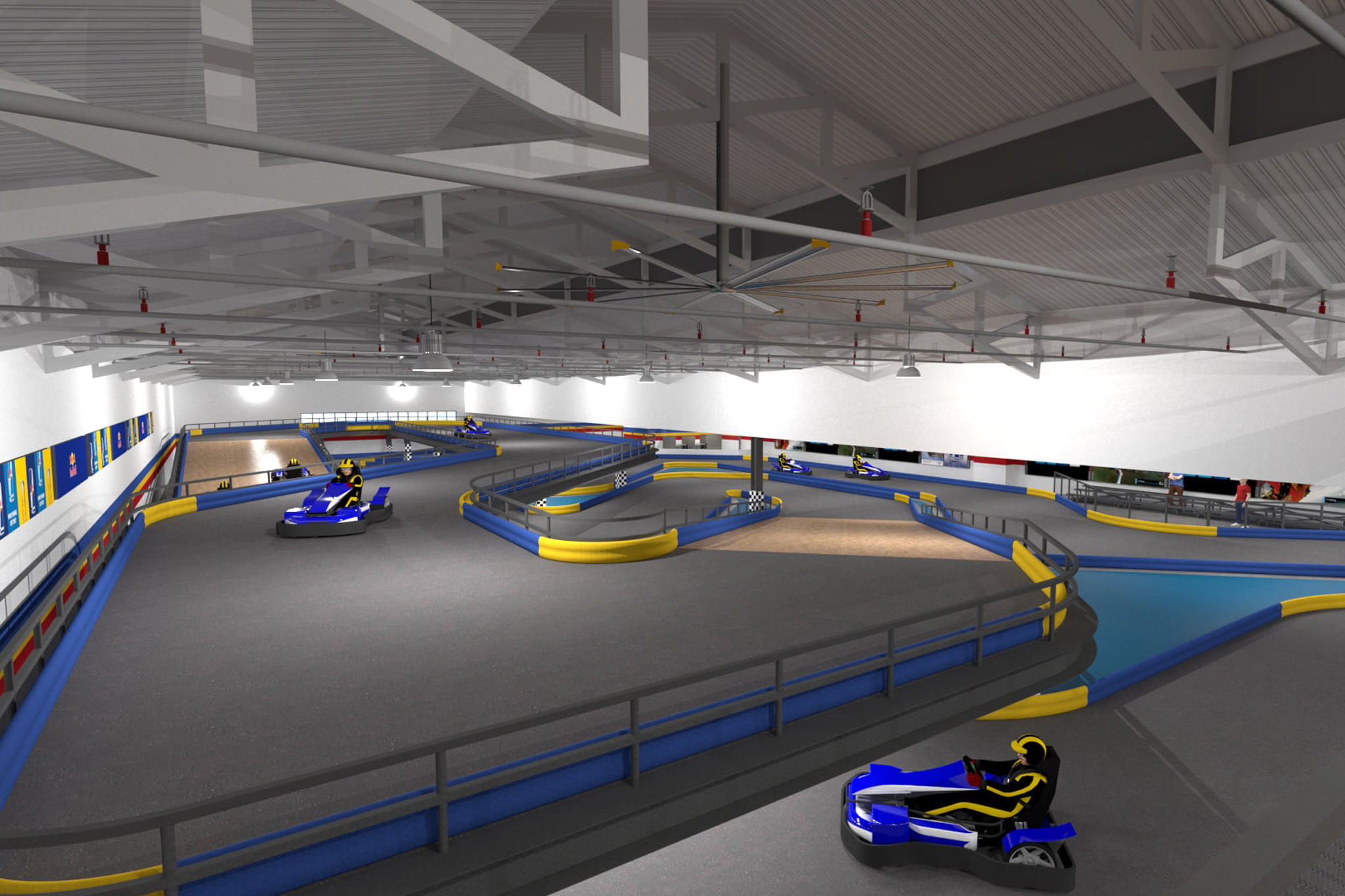 Mall Racer Gokart track being built inside SM North EDSA Auto News