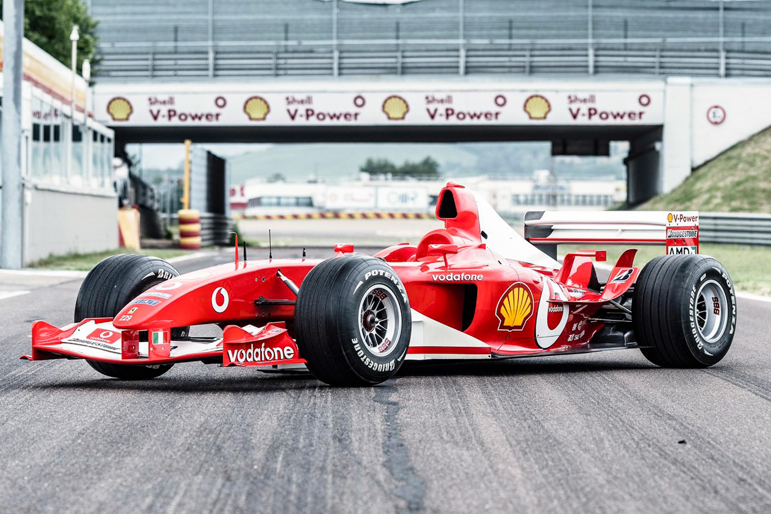 Schumacher's Ferrari F2003GA was sold for PHP 862M Auto News