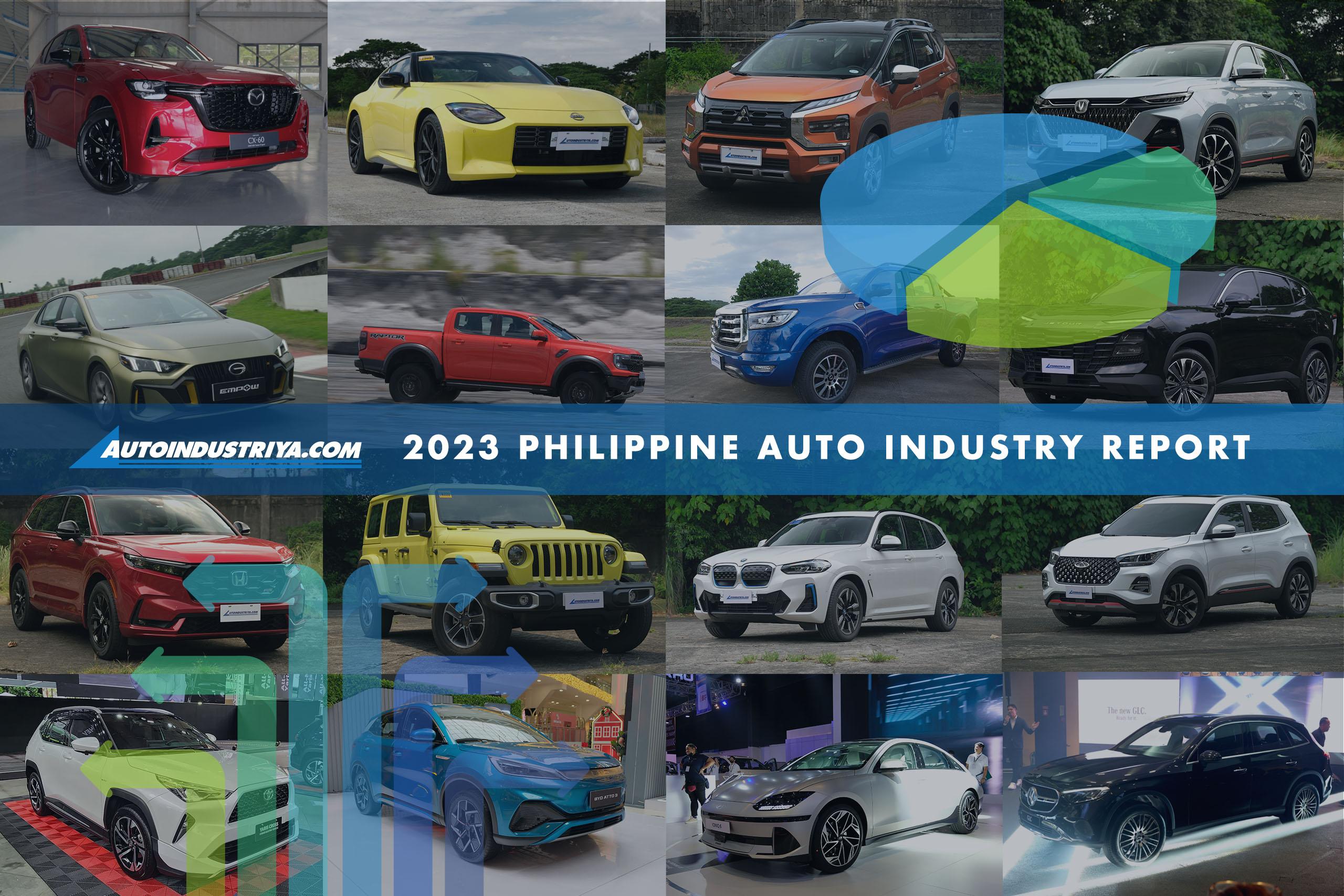 Philippine Auto Sales 2023 441,408 vehicles sold, 18.93 growth