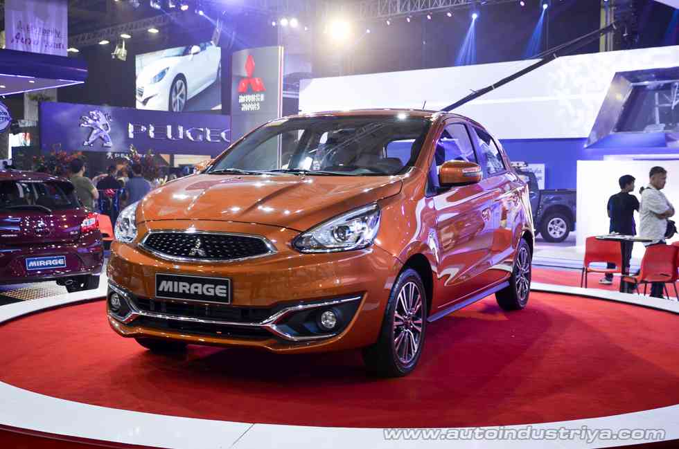 MIAS 2016 Mitsubishi previews refreshed Mirage Hatchback Auto